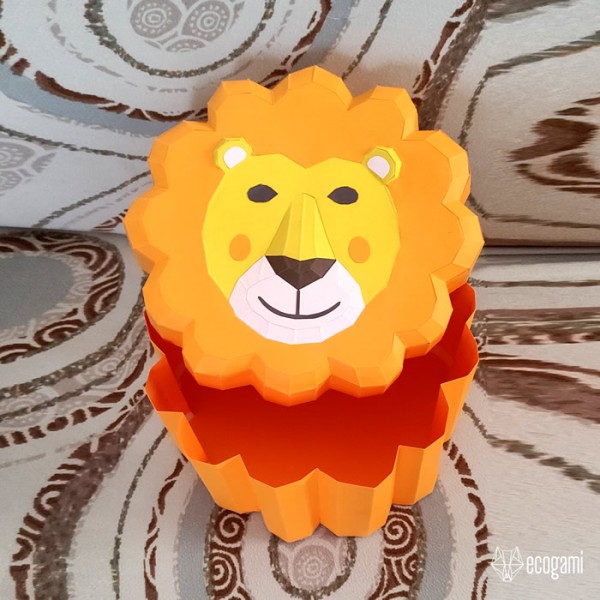 Boîte lion