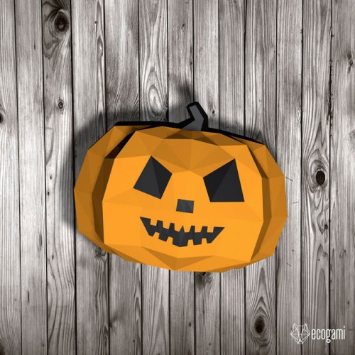 Pumpkin box papercraft