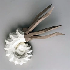 Papercraft ammonite by Anouk Papercraft ammonite by Anouk