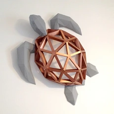 Papercraft sea turtle by Noël Papercraft sea turtle by Noël