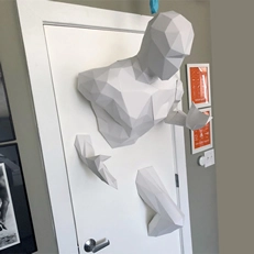 Papercraft running man by Bill Papercraft running man by Bill
